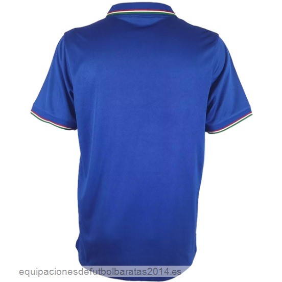Nuevo 1ª Camiseta Italy Retro 1990 Azul Baratas